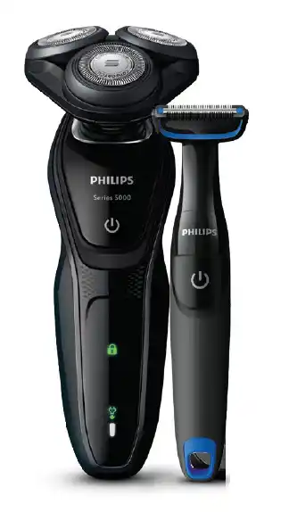 Shaver Shop Philips series 5000 shaver & body groomer combo pack offer