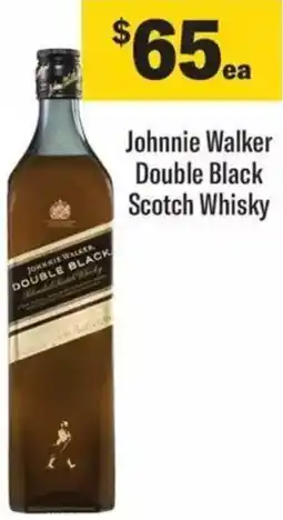 Liquorland Johnnie Walker Double Black Scotch Whisky offer