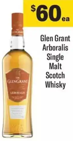 Liquorland Glen Grant Arboralis Single Malt Scotch Whisky offer