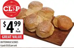 Supabarn Buttermilk scones offer