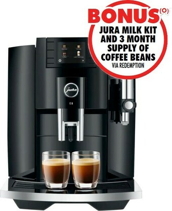 The Good Guys Jura E8 - Piano Black (INTA) offer