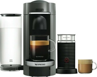 Nespresso DeLonghi Vertuo Plus Bundle - Titan