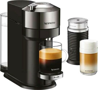 The Good Guys Nespresso Vertuo Next Deluxe Bundle - Dark Chrome offer