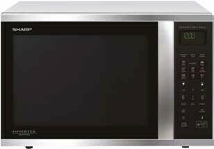 The Good Guys Sharp 1000W Sensor Convection Inverter Microwave - Stainless Steel offer