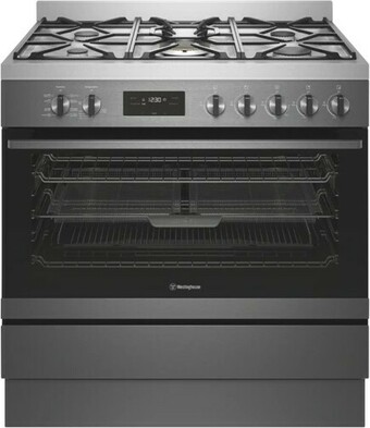 The Good Guys Westinghouse 90cm Dual Fuel Upright Cooker offer