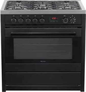The Good Guys Technika 90cm Dual Fuel Upright Cooker offer