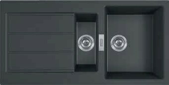 The Good Guys Franke Sirius 1 & 1/2 Bowl Sink with Drainer offer