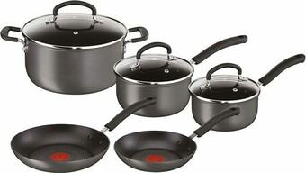 The Good Guys Tefal Inspire Hard Anodised - 5 Piece Set offer