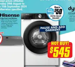 The Good Guys Front Load Washer offer
