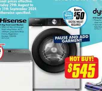 The Good Guys Front Load Washer offer