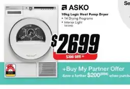 The Good Guys Logic Heat Pump Dryer offer