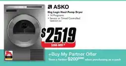 The Good Guys Logic Heat Pump Dryer offer
