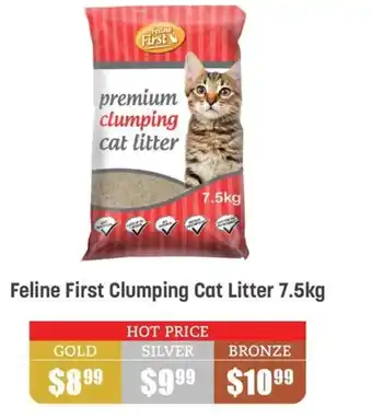 Pets Domain Feline First Clumping Cat Litter offer