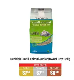 Pets Domain Peckish Small Animal Junior/Dwarf Hay offer