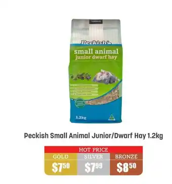 Pets Domain Peckish Small Animal Junior/Dwarf Hay offer