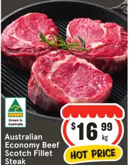 IGA Australian Economy Beef Scotch Fillet Steak offer