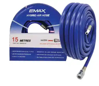 Emax 15 metre air hose with nitto style fittings