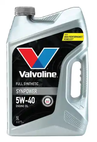 Auto One Valvoline full synthetic synpower 5w-40 engine oil 5 litre offer