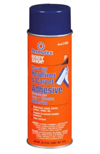 Permatex heavy duty headliner & carpet adhesive aerosol 474g