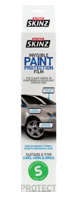 Altrex skinz invisible paint protection film - small