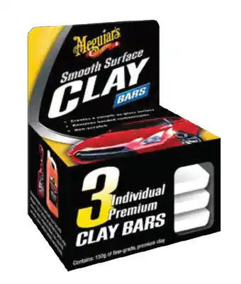 Auto One Meguiar's smooth surface clay bar 3 pack offer