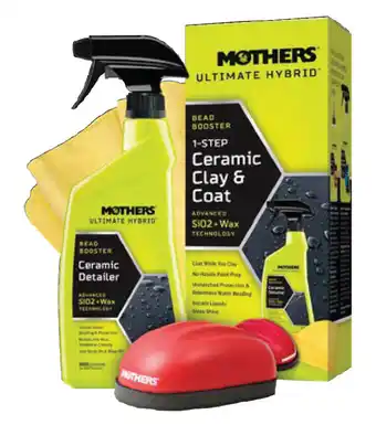 Auto One Mothers ultimate hybrid 1-step ceramic clay & coat offer