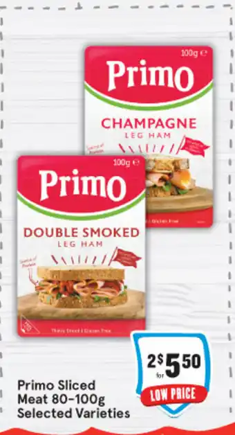 IGA Primo Sliced Meat 80-100g offer