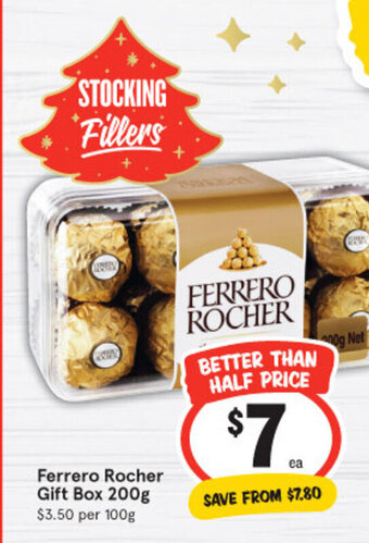 IGA Ferrero Rocher Gift Box 200g offer