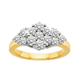 Shiels 18ct Yellow Gold 'Starlight' Ring With 1 Carat Of Diamonds offer