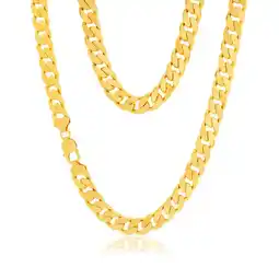 Shiels 9ct Yellow Gold 350 Gauge 60cm Curb Chain offer