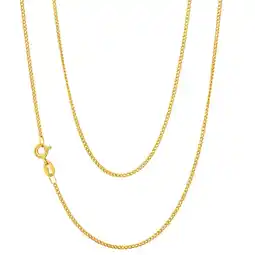 Shiels 9ct Yellow Gold Curb Chain offer