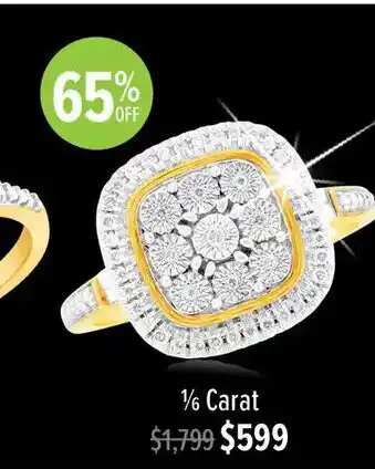 Shiels 1/6 Carat offer