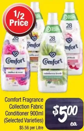 Farmer Jack's Comfort Fragrance Collection Fabric Conditioner offer