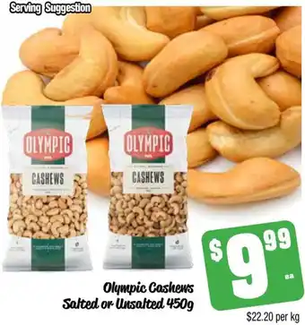 Farmer Jack's Olympic Cashews offer
