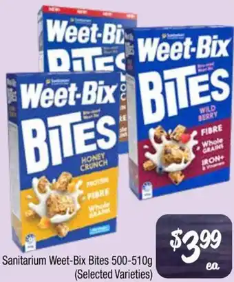 Farmer Jack's Sanitarium Weet-Bix Bites offer