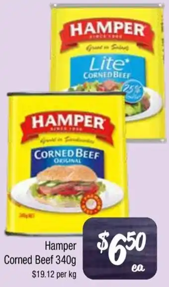 Farmer Jack's Hamper Corned Beef offer