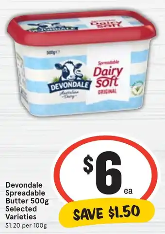 Ritchies Devondale Spreadable Butter offer