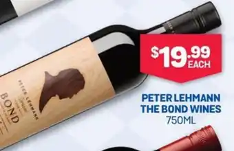 Bottlemart Peter lehmann the bond wines offer