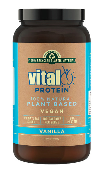 Discount Drug Stores Vital plant protein powder vanilla 500g offer