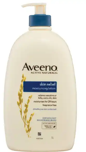 Discount Drug Stores Aveeno skin relief moisturising lotion 1 litre offer