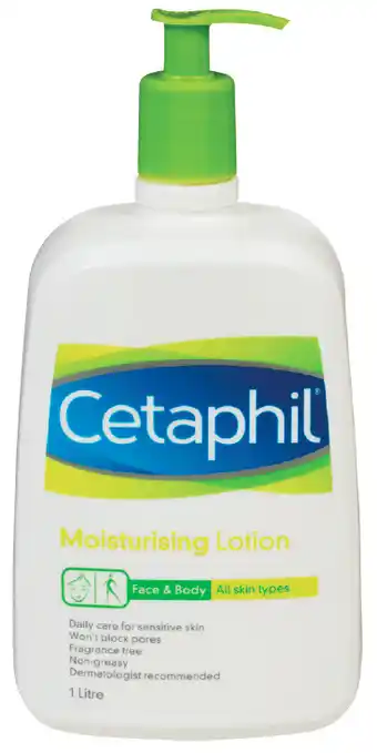 Discount Drug Stores Cetaphil moisturising lotion 1l offer