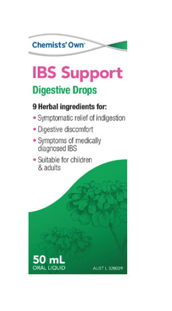 Discount Drug Stores Chemists' own ibs support digestive drops 50ml offer