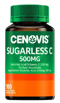 Discount Drug Stores Cenovis sugarless c 500mg 100 chewable tablets offer