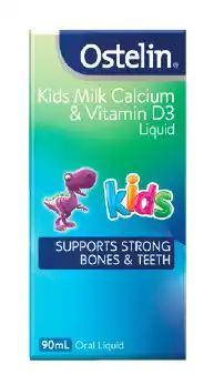 Discount Drug Stores Ostelin kids milk calcium & vitamin d3 liquid 90ml offer