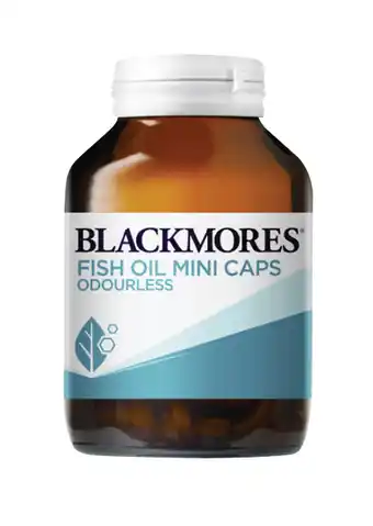 Discount Drug Stores Blackmores odourless fish oil 200 mini capsules offer