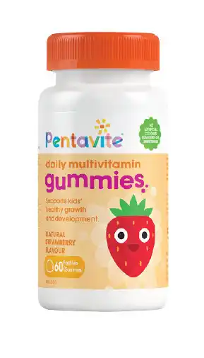 Pentavite daily multivitamin kids 60 gummies