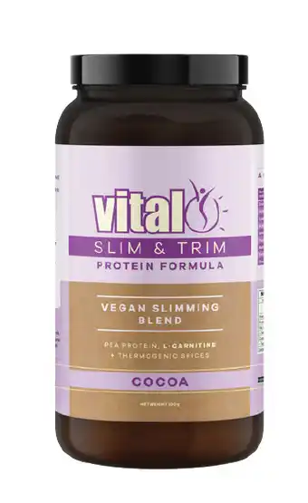 Discount Drug Stores Vital slim & trim plant protein cocoa 500g offer