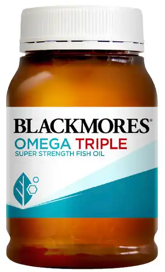Discount Drug Stores Blackmores omega triple super strength fish oil 150 capsules offer
