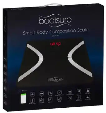 Bodisure bbc100 smart body composition scale black