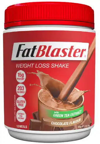 Fatblaster weight loss shake chocolate flavour 430g